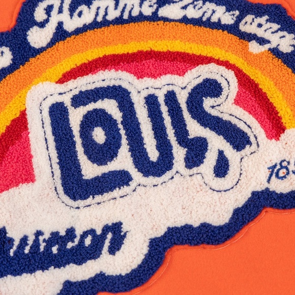 Louis Vuitton Orange Baseball Jacket - Picture 4 of 14